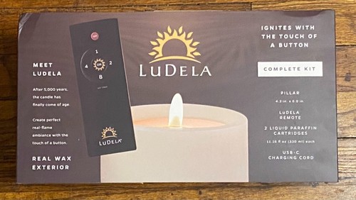 Ludela real flame - real,