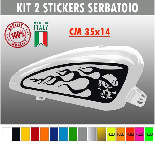 Kit adesivi moto serbatoio - adesivi,